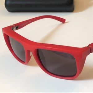 Authentic MYKITA Mylon *Nautilus* Sunglasses (Red)